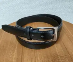 新品 ベルト メンズ 黒 皮 レザー ビジネス カジュアル 送料込み スーツ