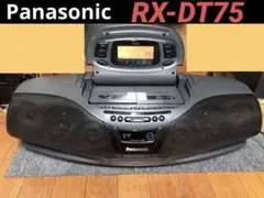 【ジャンク】Panasonic RX-DT75 リモコン付き　取説あり ジャンク】Panasonic RX-DT75 リモコン付き 取説あり - メルカリ