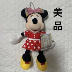 ディズニーリゾート ミニーちゃんぬいぐるみキーホルダー 誕生日 美品
