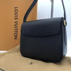 【ほぼ未使用】LOUIS VUITTON ビュシ エピ ショルダーバッグ 黒