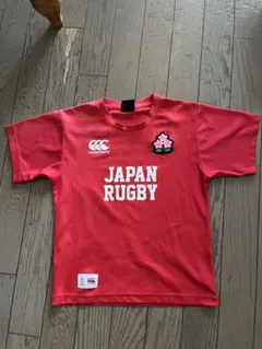 Canterbury 日本ラグビー Tシャツ S 赤