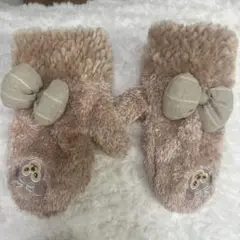 シェリーメイ付きフワフワミトン