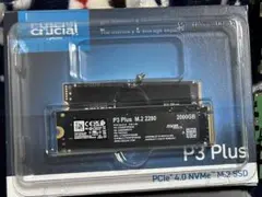 crucial p3plus 2TB SSD 新品（動作確認の為開封済み）