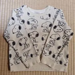 #012 PEANUTS 【スヌーピー】トレーナー 100