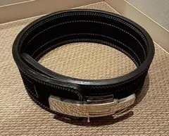 レバーアクション パワーベルト M 10mm厚 10cm幅 本牛革 レザー