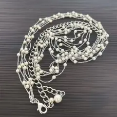 UNTITLED パール調チェーンベルト
