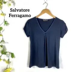 Salvatore Ferragamo ソフトコットン 半袖 カットソー S