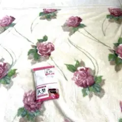 ROMANCE バラ柄 S毛布