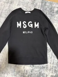 MSGM MILANO スウェット トレーナー S 黒