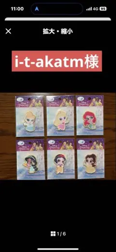 ★専用画面★ 白雪姫アリエル　ワッペン