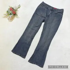 オールドリバー 【84】 ワイドレッグデニムパンツ ジーパン 大きいサイズ