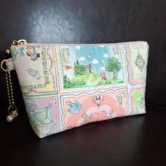 ハンドメイドポーチ　ハンカチコレクター　ユキエモン