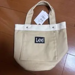 Lee ベージュ キャンバス　トートバッグ