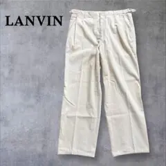 LANVIN ランバンコレクション カジュアルパンツ オーバーサイズ 52