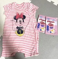 Disney baby ミニーマウスロンパース 3ヶ月