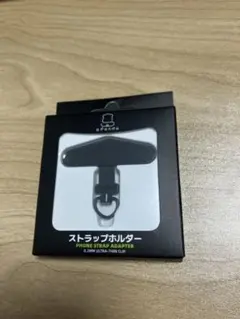 apanda スマホストラップホルダー TS003-DF ブラック