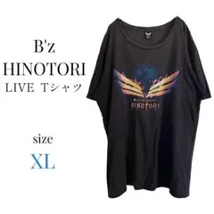 B'z ライブTシャツ【XL】HINOTORI グラフィックTシャツ 半袖お洒落