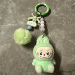 らぶぶ Labubu キーホルダー ラスト一点　緑
