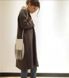 DeuxiemeClasse購入★フリンジショルダーバッグ★中古品アパルトモン
