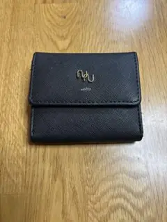 合皮Ｎ／Ｕプレート付口金ミニ財布 | AXCIS