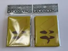 【新品未開封品】ピカチュウのしっぽ デッキシールド 32枚入り×2セット