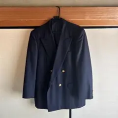 Aquascutumネイビー ダブルブレスト ブレザーM