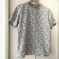 【美品】Champion チャンピオン　花柄カットソーTシャツ　サイズ:M