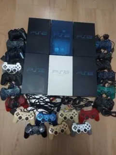 PS3 PS2 PlayStation2 本体 コントローラー 大量 まとめ売り