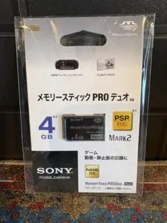 メモリースティック PRO デュオ 4GB MARK2