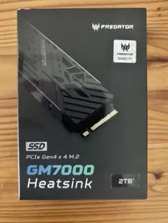 Predator GM7000 ヒートシンク2TB PS5/Pro動作確認済み