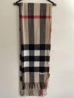 【12/11まで】BURBERRY バーバリー 100% カシミヤマフラー