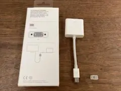 Mini DisplayPort to VGA Adapter 新古品