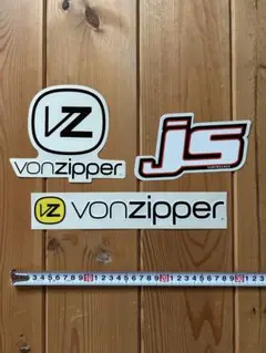 新品未使用 vonzipper JS サーフィン ステッカー 3枚セット
