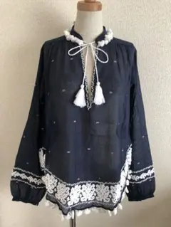 BENARAS by CITRUS 刺繍　ブラウス　コットン　新品　未使用
