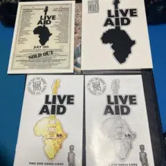 2時間限定❗️貴重ライブ・エイド Live Aid 1985年 DVD 4枚組