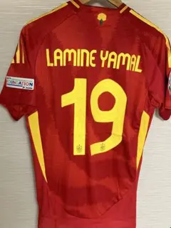 EURO2024スペイン 代表 ラミン・ヤマルユニフォーム 19番 Lサイズ