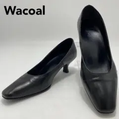 Wacoal　success walk　パンプス　スクエアトゥ　22.5