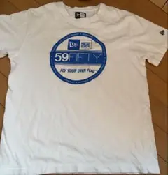 NEW ERA 59FIFTY Tシャツ M ホワイト