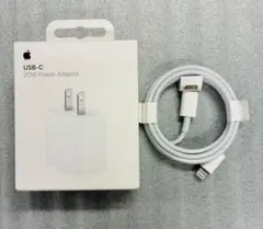 新品未開封Apple純正 20W 電源アダプタ USB-Cケーブルセット