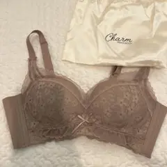 anan掲載⭐︎未使用品Charm ベージュ ノンワイヤー