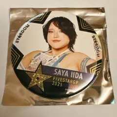 飯田沙耶 ランダム缶バッジ スターダム 5★STAR GP 2025