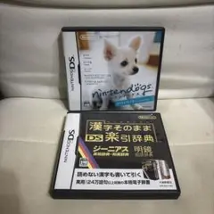 ニンテンドーDS ニンテンドッグス　チワワ　漢字そのまま　DS 楽引辞典