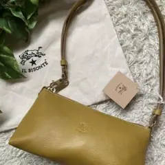 新品✨ IL BISONTE イルビゾンテ ショルダーバッグ キャメル