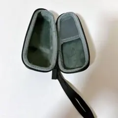 収納ケース ダブルポケット ポリエステル製 ハンディレコーダーケースのみ　黒