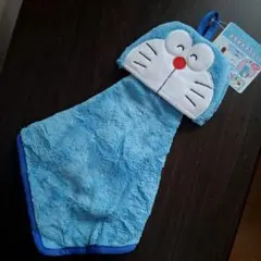 ドラえもん ループタオル 青 ふわふわ