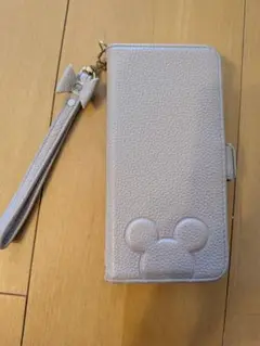 Googleピクセル７　スマホケース　ミッキーマウス　手帳型ケース　薄紫