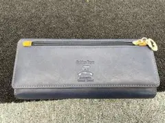Golden Bear ネイビー レザー 長財布