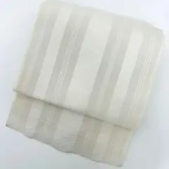 夏帯 名古屋帯 本場筑前博多帯 紗献上 八寸 着物 正絹 T-8638