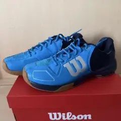 wilson - ☆美品‼️カッコイイウィルソンバドミントンシューズ☆ ウィルソン バドミントンシューズ ネイビー 25.0 - メルカリ
