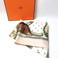 【未使用保管品】10B006/エルメス/カレ90/シルク/NAPOLEON